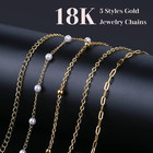 Ecoofor 18k Gold Jewelry Making Kit With Gift Box - 16 6ft 5 Rolls Diy Bracelet
