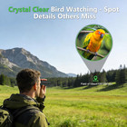 8x32 Monocular Telescope For Adults  High Power Bak4 Prism Fmc Coating Ipx7 Wate