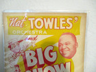 Original Vintage  60s Nat Towles And Big Show Jazz  Blues Concert Poster 