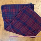Lauren Ralph Lauren Towel Set 8 Pc Tartan Plaid Burgundy Vintage 90s 100  Cotton