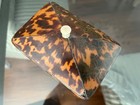 19th Century Faux Tortoise Shell English Tea Caddy