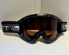 Scott Ski   Snowboard Goggles  adult  Men   Women Black Frame Amber Lens No Fog
