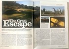 Signed Autographed Golf World Magazine Gary Mccord Whisper Rock Golf Club