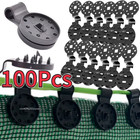 5 10 100pcs Heavy Duty Lock Grip Plastic Clips Greenhouse Shade Cloth Fix Clamp 