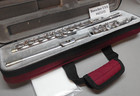 Buescher Usa Silver Plated Flute  W  Case - All New Pads - Reconditioned