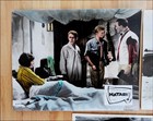 2 Original Hand-colored Movie Lobby Cards   1 Press Photo Hatari John Wayne 1962