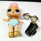 Lol Surprise Doll Touchdown Confetti Pop Series 3 Color Change  glasses Athletic