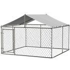 10x10ft Outdoor Pet Dog Run House Kennel Shade Cage Enclosure W  Cover Playpen