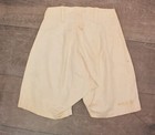 Vtg Men s 1940s Post Ww2 British Navy White Cotton Shorts Sz 1 40s Wwii