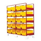 Ssi Schaefer 1463 130906bl1 Solid   Stackable Straight Wall Storage Container 