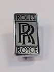 Rolls Royce Lapel Pin British Automobile Manufacturer Black   Silver Colors