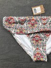 Boden Swim Bottom Womens 8 Multicolor Floral High Waisted Lined Stretch Bikini