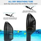 Full Face Snorkel Mask With Camera Mount Anti Fog Anti Leak Swimming Diving Mask