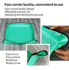 1pc Foldable Gardening Planting Mat Waterproof Potting Pad 19 7 X 19 7 In - New