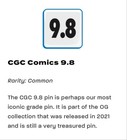 Cgc Enamel Pin 9 8 Near Mint mint Convention Exclusive Promo