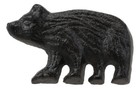 Cast Iron Rustic Western Black Bear Drawer Cabinet Door Knobs Hardware 12 Pack