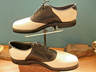 Vintage Black white Saddle Shoes Us Men s 11 B Nos