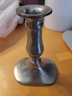Vintage Stieff Pewter Colonial Williamsburg Candlestick Cw81-4 Reproduction