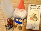 Vintage Gnomes Lot Toy Candle 70s Harry Abrams Nib Gnome Girl Rabbit Vg Htf Doll