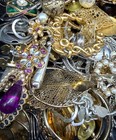 Single Earrings Broken Costume Jewelry Lot Vintage Findings Lb Art Craft Design