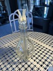 Vintage 1960s French Liquer Decanter     Glass     Four Chambers     Nice     