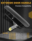 Driver Door Handle  Compatible With 2000-2009 Front Left Driver  Black 