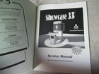 Orignal 2nd Printing Atari Showcase Cabinet 33    Arcade  Video Game Manual