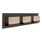 Everett 24  Modern 3light 19w Integrated Led 180w Eq  Bathroom vanity Light
