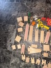 Lot 50 Pieces Wooden Track Mostly Brio Thomas The Train Compatible