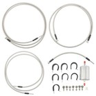 819-840 Flexible Stainless Steel Braided Fuel Line Hose For 1999-2003 Chevy 