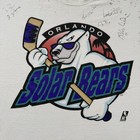 Vintage 90s Vintage Orlando Solar Bears Signed Shirt Xl Ihl Hockey Autograph