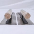 Tokyo Nishikan Golden Fuji Japanese Round Tip Trowel 300mm 0 3mm Set Of 2
