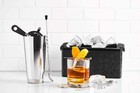 Crystal Clear Ice Cube Maker Tray - Eight 2  Squares Ice Cube Mold  copy 