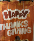 Happy Thanksgiving Flag banner 3x6 Ft