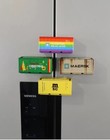 Refrigerator Magnetic Sticker Shipping Container Storage Box Home Decoration