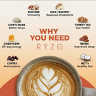 2-pack Organic Ryse Mushroom Coffee     30 Servings Per Pack     Free Shipping