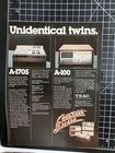 Teac Cassette Series Vintage Electronics 1970s Print Ad A-170 A-100
