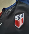 2016 Away Nike Usa Soccer Jersey Officially Licensed Black Red Blue Men s L