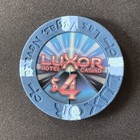 Luxor Las Vegas Nevada  4 Casino Chip 2006 Obsolete Gaming Poker Room Chip
