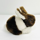 Vintage Dakin Easter Bunny Rabbit Plush Brown White 7    Realistic Nutshells