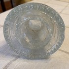 Vintage Hemingray Green Tinted Crackled Glass   42 Insulator Small Chip Bottom
