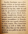 1969 The Lucky Luciano Story Ovid Demaris Mafia Crime Vintage Paperback Book C84