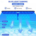 50w Tanning Lamp 460 490nm Wavelength Home Solarium 126led 48pcs Tanning Machine
