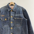 Vintage Pepe Jeans Denim Trucker Jacket Men   s Sz M Type 2 Rare 90s