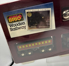 Sealed 1995 Brio Wooden Railway Polar Express Complete W  Bell   Cassette_
