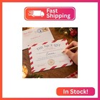 Christmas Letter From Santa Claus And Nice List Certificate With Envelope