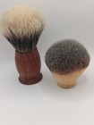 Selection Of Shaving Brush Knots And Handles Silver Tip Badger 30mm