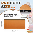 36 X 16 Inch Helm Station Pad With Adhesive Backing Non Slip Eva Foam Boat Stand
