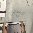Callaway Men s Opti-dri Moisture Wicking Stretch Short  Pearl Grey  36