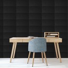 16 Pack Acoustic Panels Self-adhesive Studio Noise Soundproofing Wall Tiles